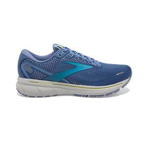 Brooks Ghost 14 Road Running Shoes - Womens, Blue/White | IE-QYH408367